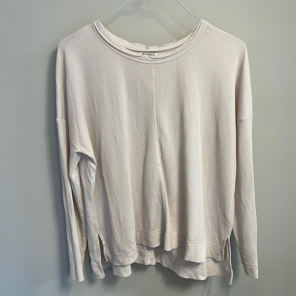 Z supply waffle knit shirt